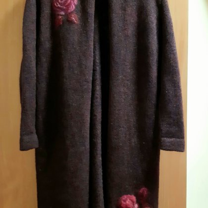 кардиган из мохера