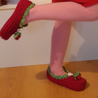 тапочки малинки